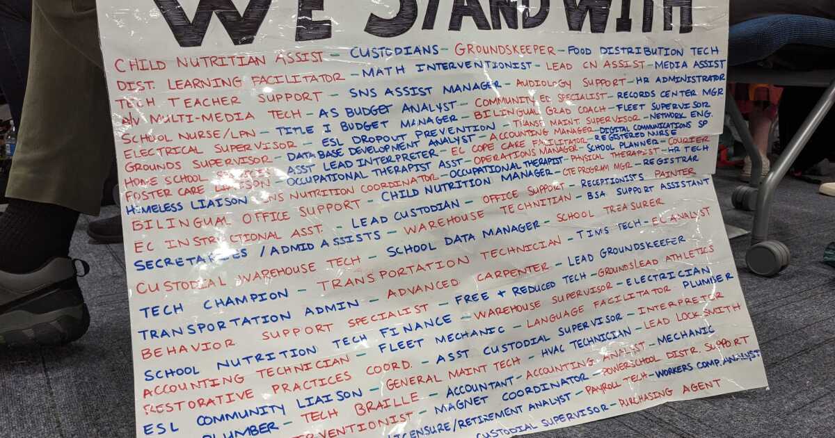 Featured image for "Durham Public Schools Grapple with Staffing Shortages and Protests, 11 Schools Closed"