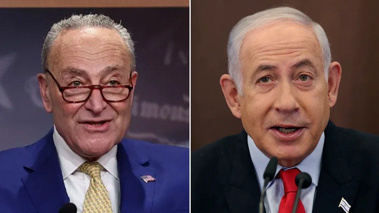 "Schumer Sparks Controversy in Israel with Call for Change in Leadership"