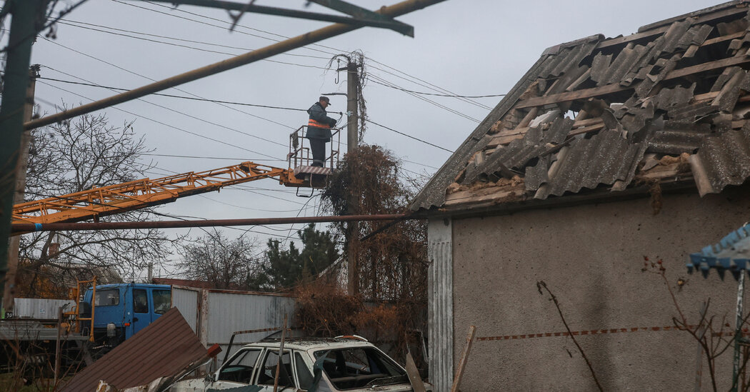 Russia Intensifies Assault on Ukraine's Energy Infrastructure