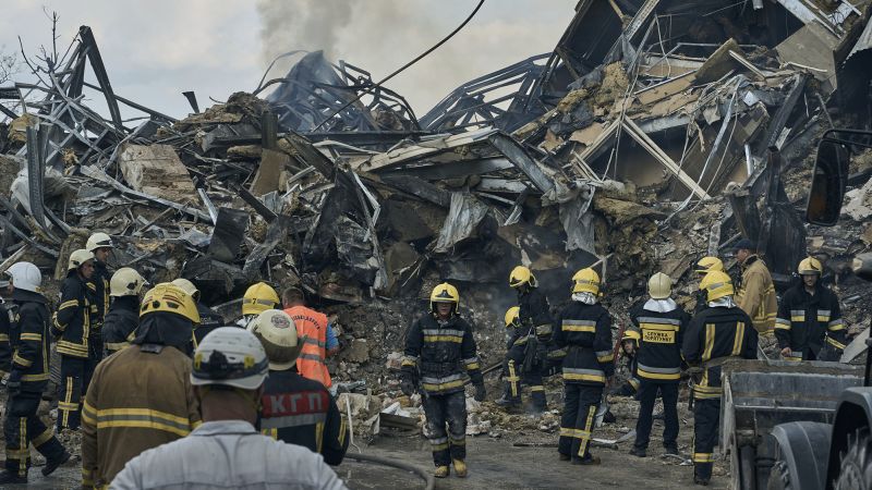 Escalating Conflict: Russia's Aggressive Assault on Ukraine's Grain and Ports