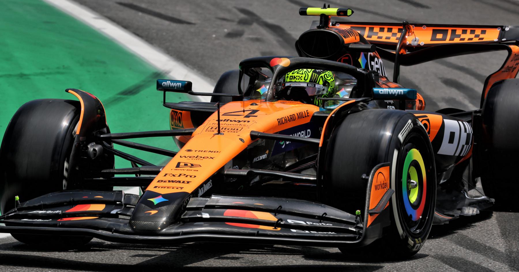 Featured image for Norris Secures Pole Position in Sao Paulo Sprint Qualifying