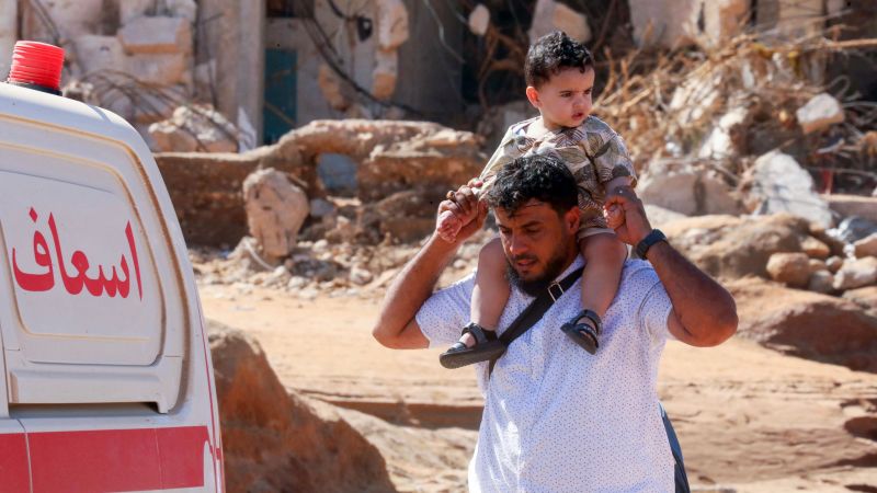 "Devastating Floods Leave Derna in Ruins: A City Lost to Catastrophe"