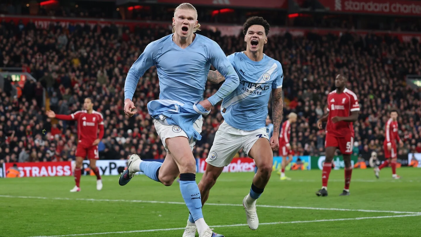 Nine-minute swing at Anfield reshapes the title race as City win 2-1