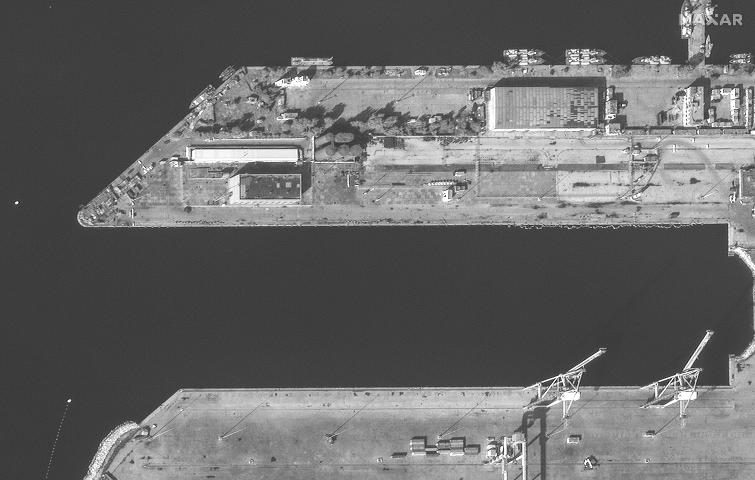 Satellite Images Reveal Russian Naval Retreat Amid Syrian Conflict