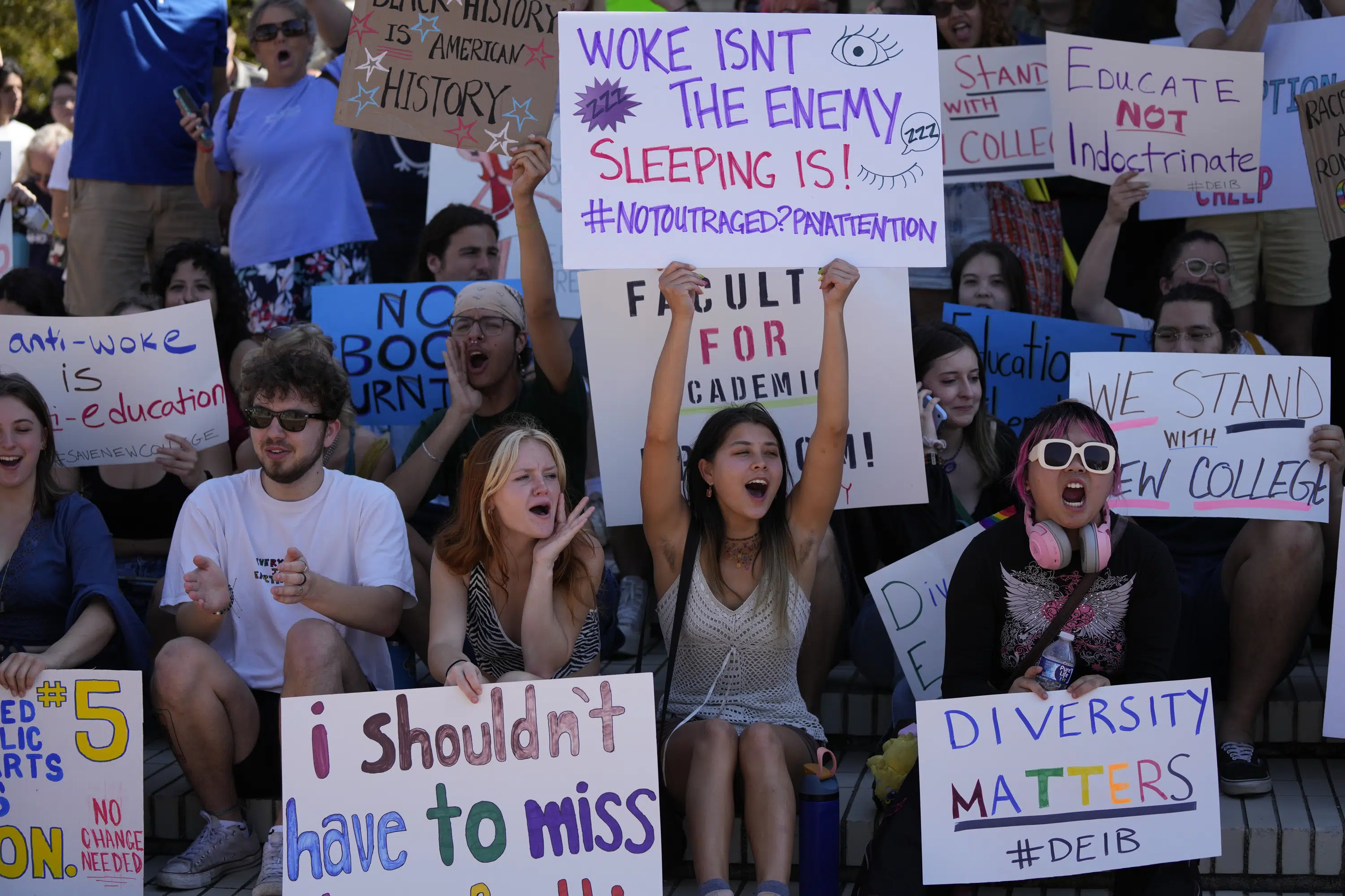 Florida College in Turmoil Over 'Woke' Conflict