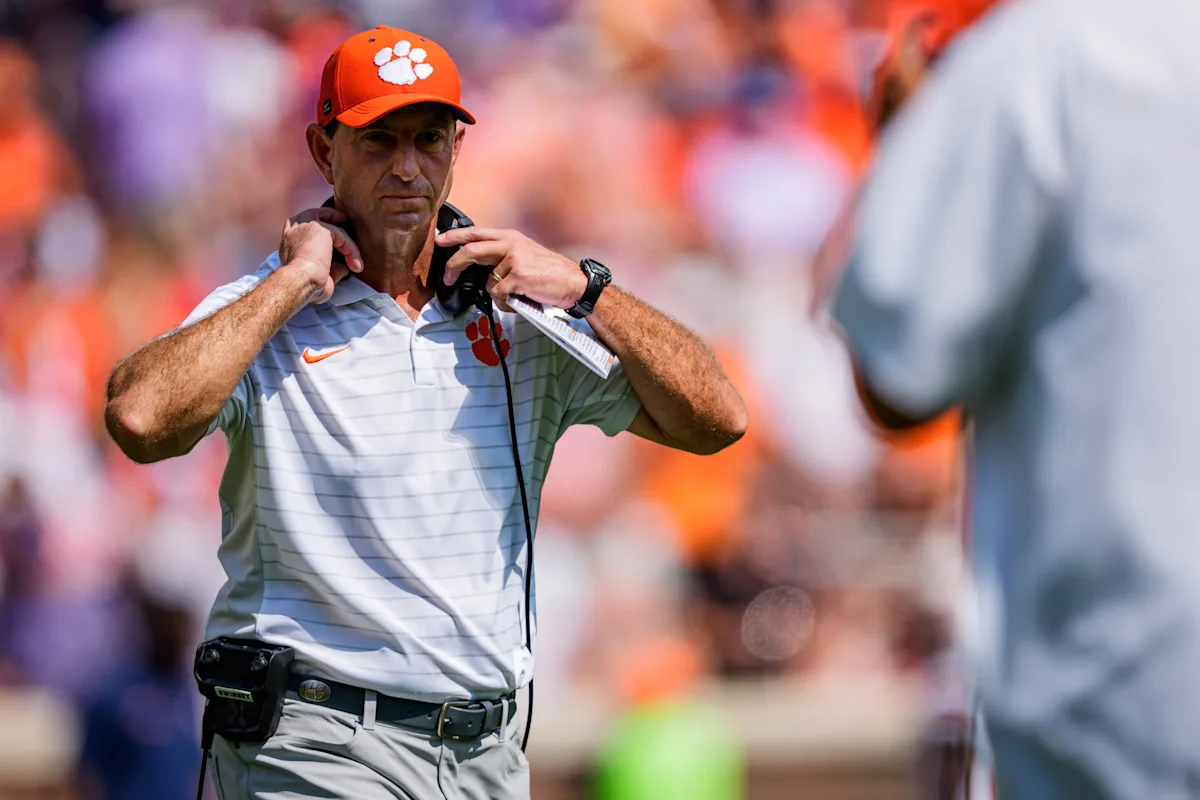 Featured image for Clemson's Dabo Swinney Faces Criticism Amidst Team Struggles