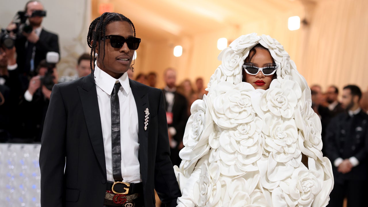 Rihanna and A$AP Rocky stun at Met Gala.