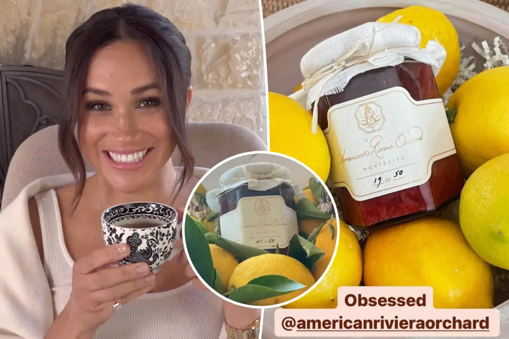 Featured image for "Meghan Markle's Exclusive Gift: A-List Celebs Show Off American Riviera Orchard Jams"