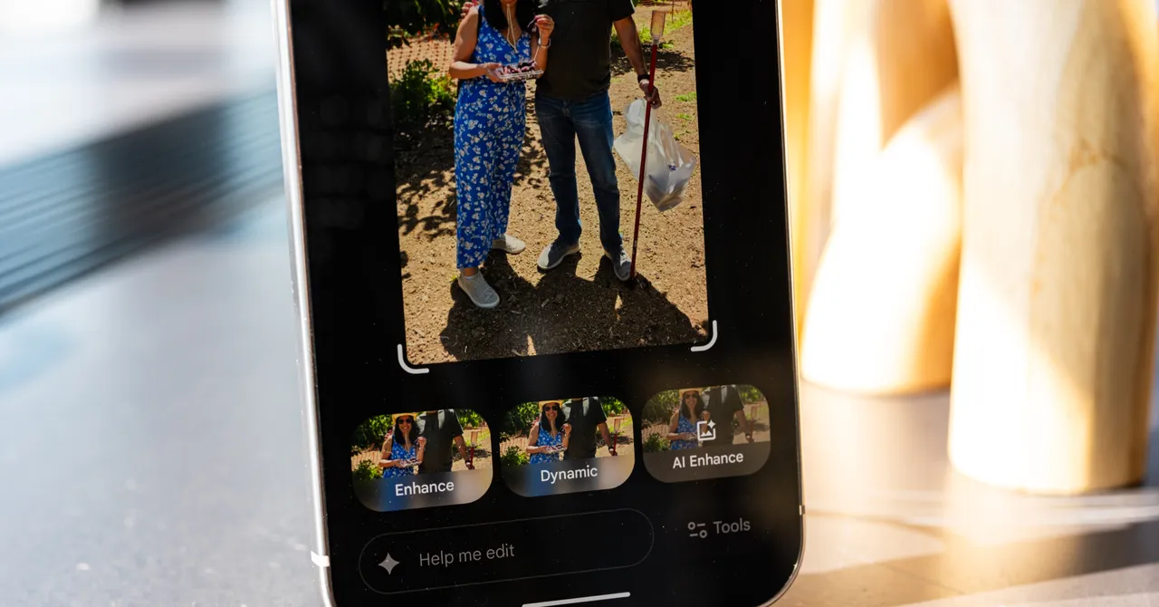 Featured image for Google Photos introduces conversational AI editing for Android users