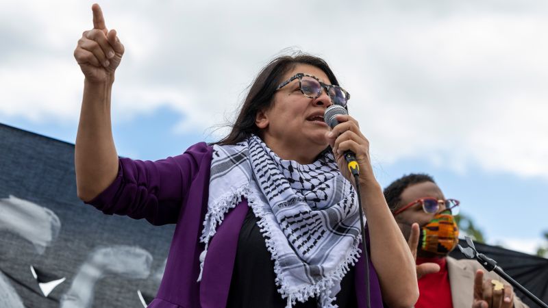 Rep. Tlaib Accuses Biden of Supporting Palestinian 'Genocide' and Warns of Political Consequences
