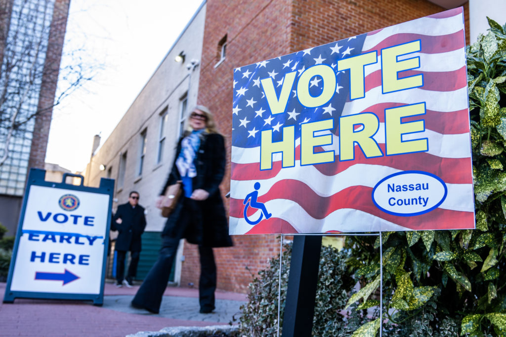Featured image for "New York's High-Stakes Special Election: Live Updates and Candidates' Battle for George Santos's Seat"