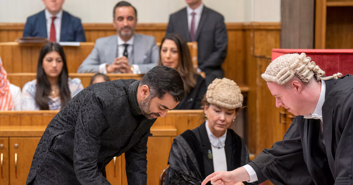 Humza Yousaf becomes Scotland's new leader amidst unity concerns.