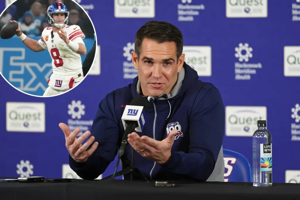 Featured image for Giants GM Joe Schoen Faces Scrutiny Amidst Tumultuous Season