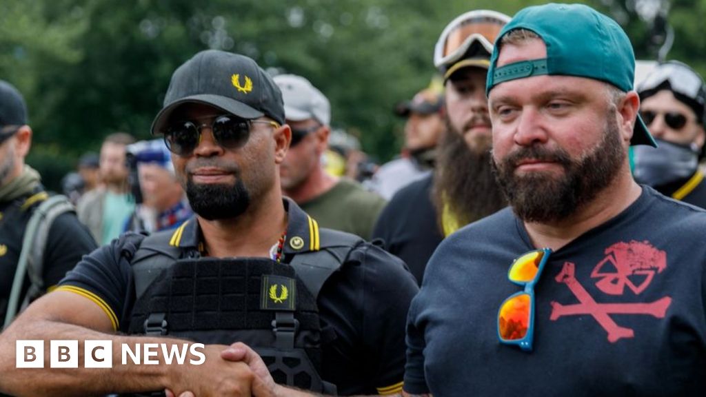 Featured image for "Proud Boys Leader Joe Biggs Receives 17-Year Sentence for Capitol Riot"