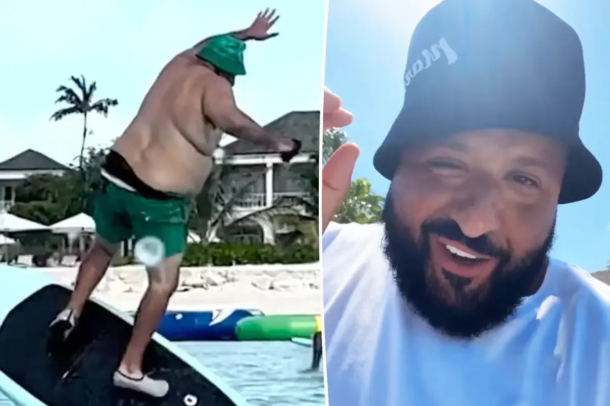 DJ Khaled's Painful Surfing Mishap: What Happened?
