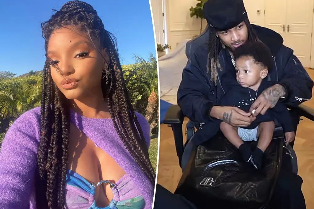 Featured image for Halle Bailey Reflects on Reaction to Son's Livestream Appearance