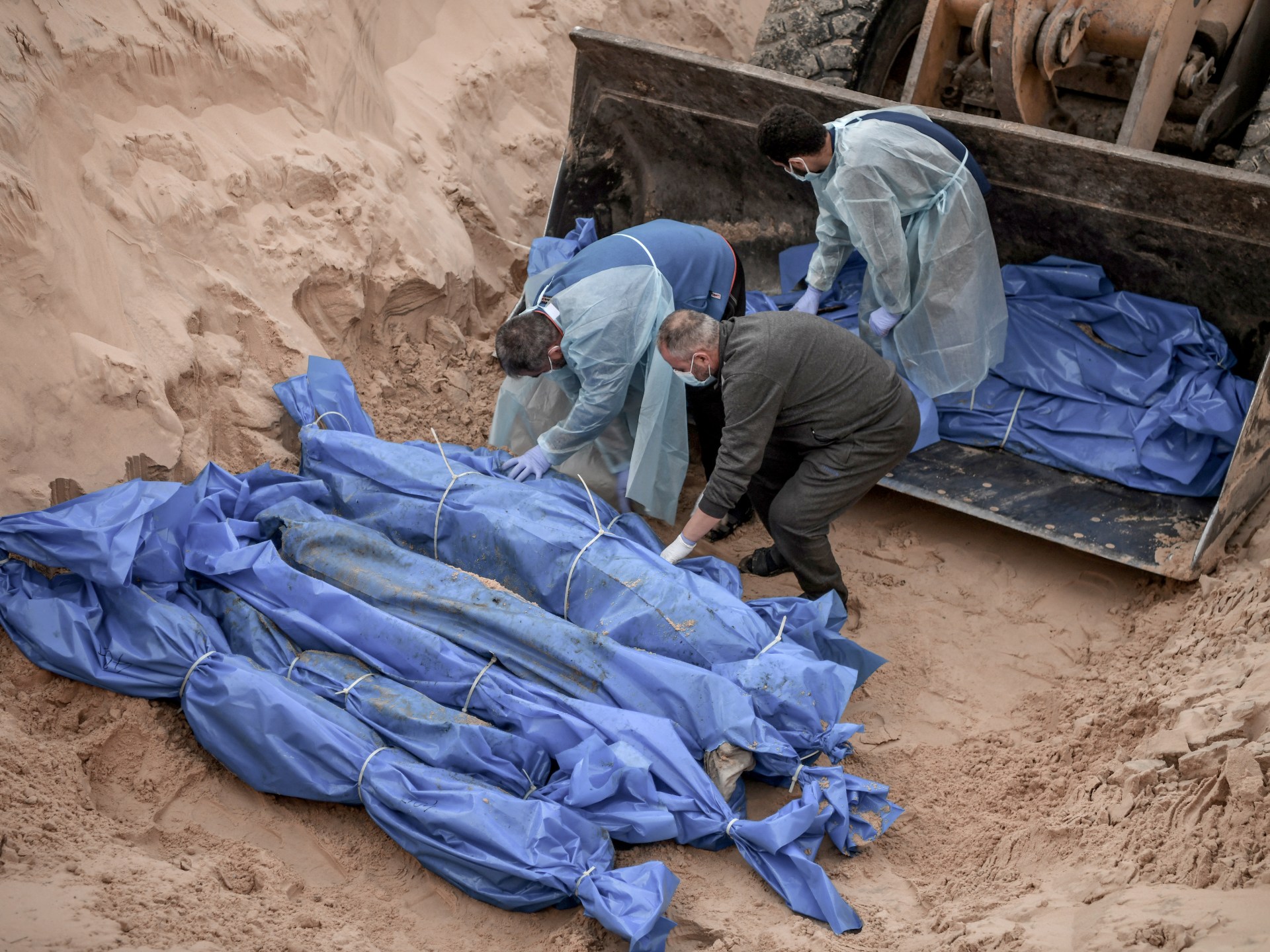 Featured image for "International Inquiry Demanded as Israel Returns Mass Grave Bodies to Gaza"