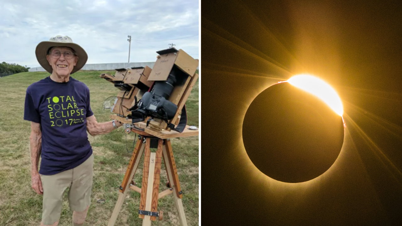 Featured image for "105-Year-Old Texan Prepares for 13th Total Solar Eclipse Viewing"