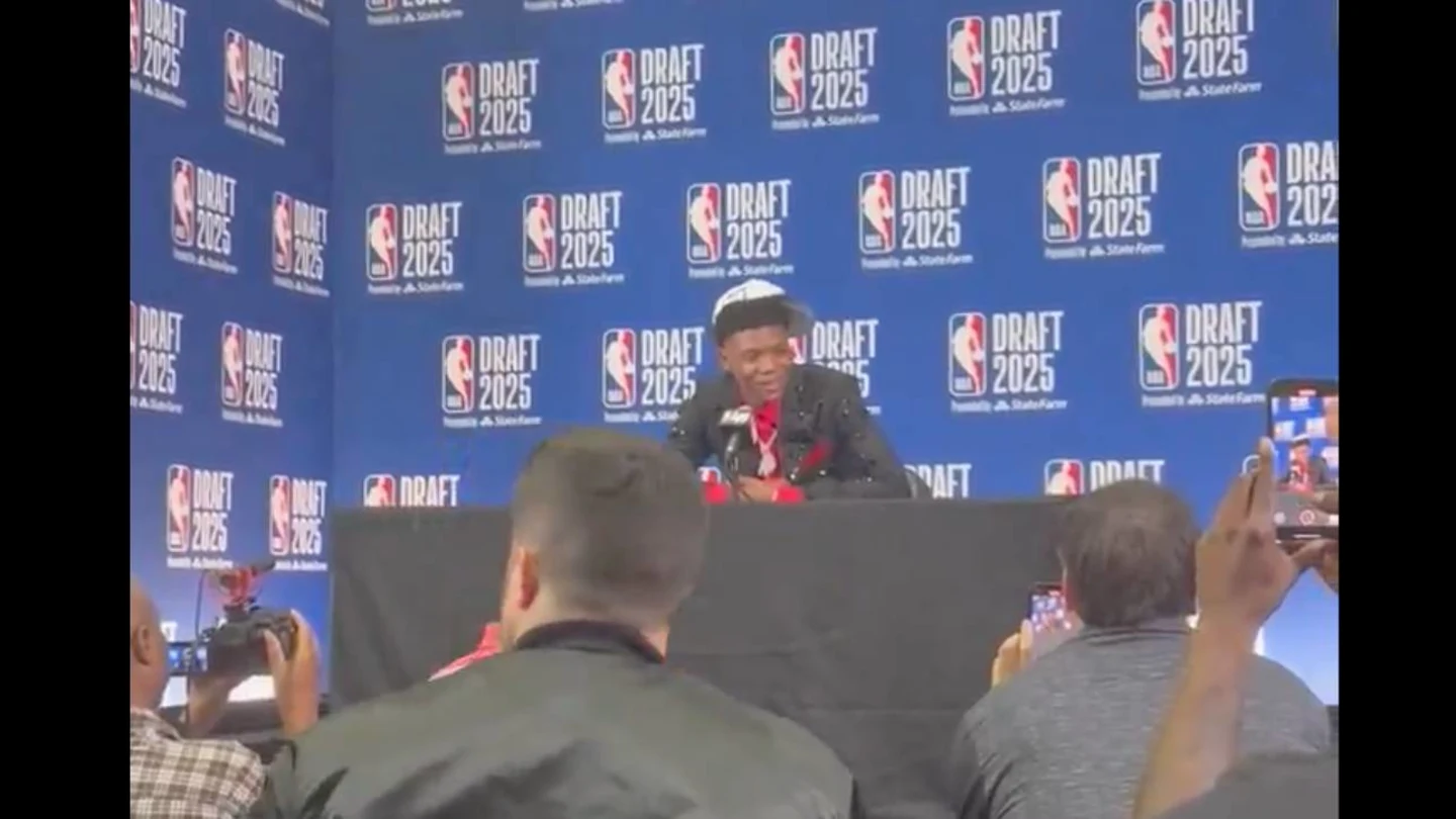 Featured image for Ace Bailey Reacts to Jazz Draft Selection