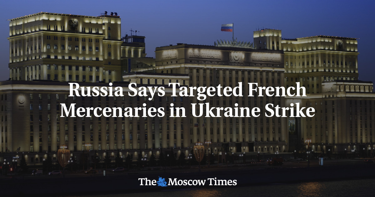 "Escalating Conflict: Russia Targets Civilians and French Mercenaries in Ukraine"