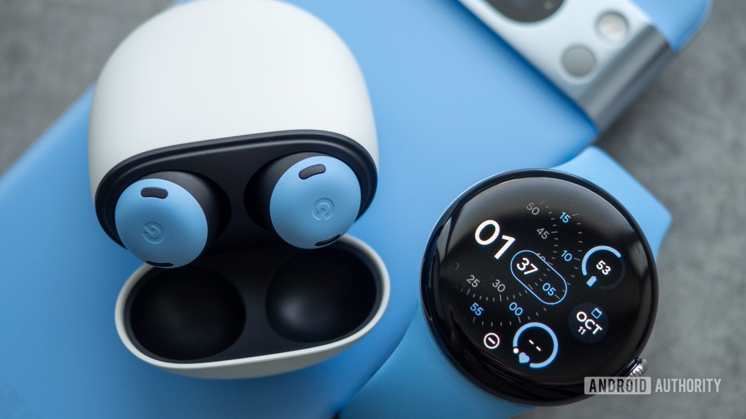 Featured image for "Google's Pixel Watch 3 to Offer Larger 45mm Variant, Alongside Upcoming Pixel Buds Pro 2"