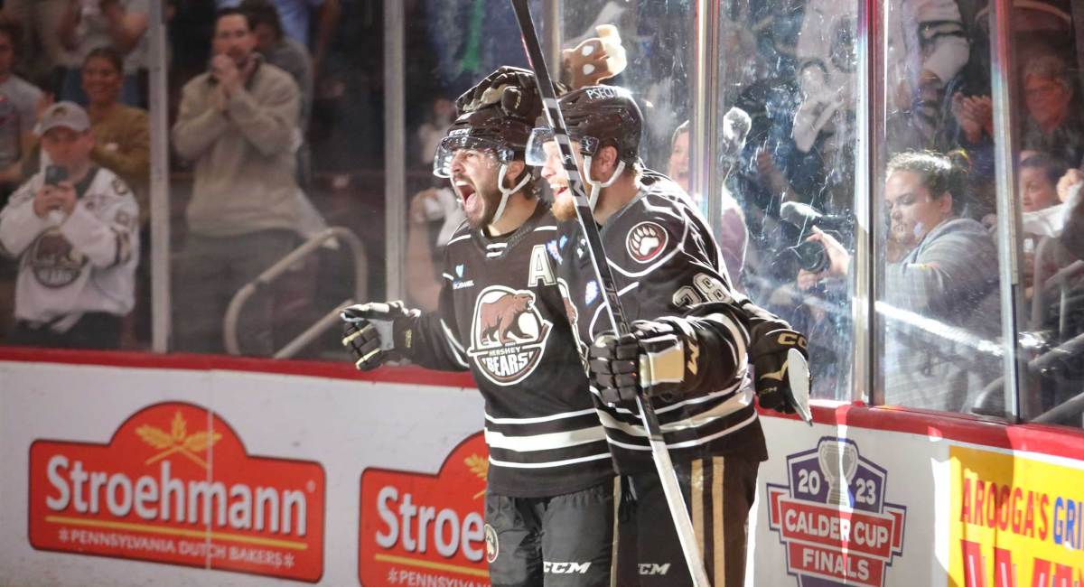 Featured image for "Bears Even Series with 3-2 Win over Firebirds in AHL Calder Cup Finals Game 4"