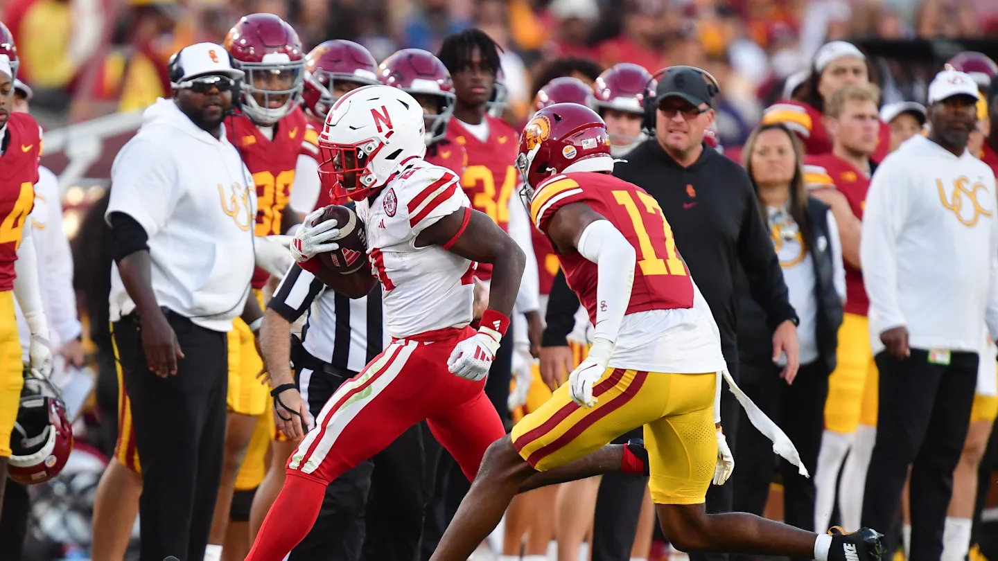 Featured image for Nebraska Eyes Upset Against No. 23 USC in Blackout Clash
