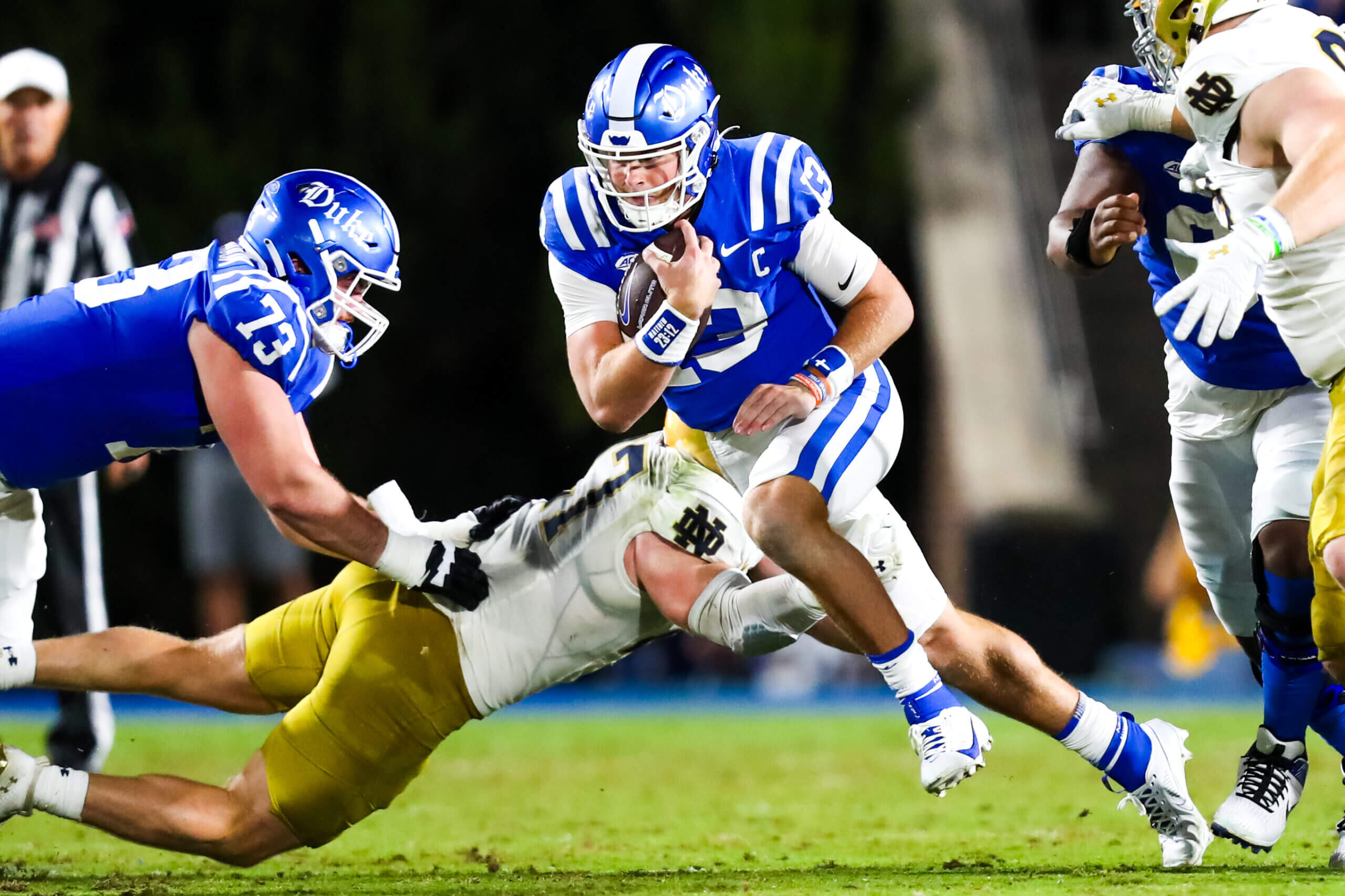 Featured image for Duke QB Riley Leonard Commits to Notre Dame: A Perfect Fit for the Irish