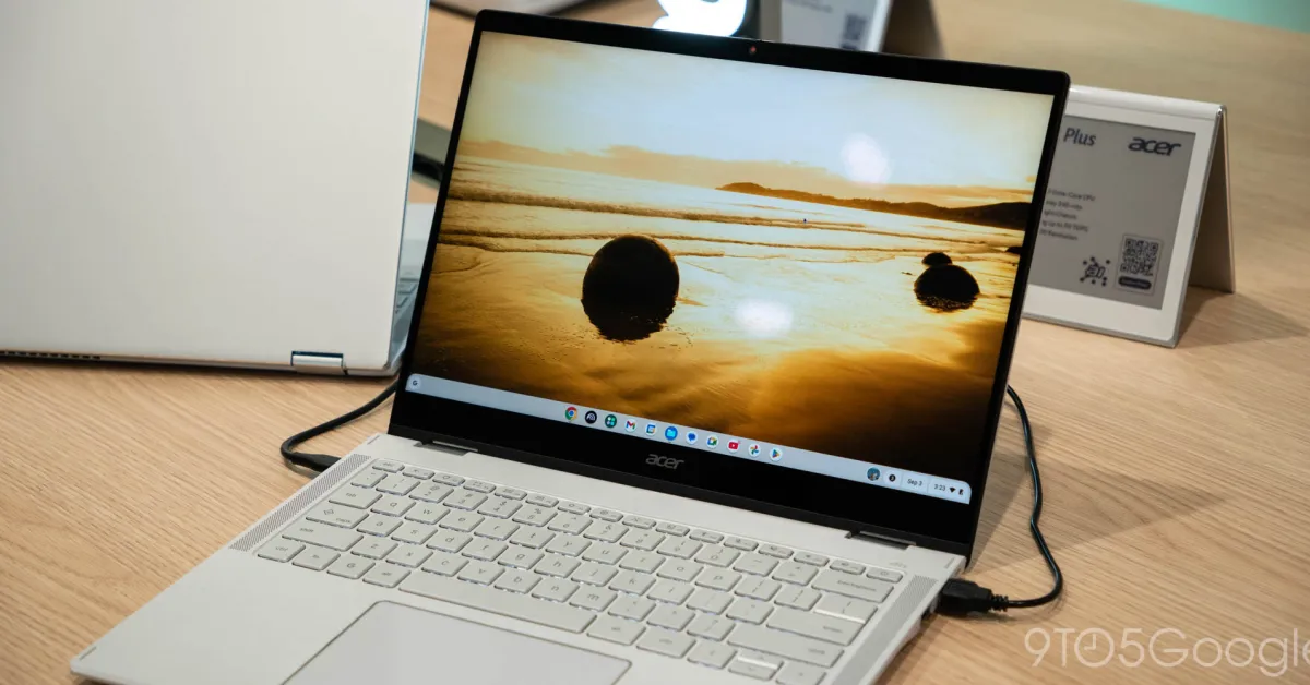 Featured image for Acer's Chromebook Plus Spin 514: Navigating the AI-Enhanced Future of ChromeOS