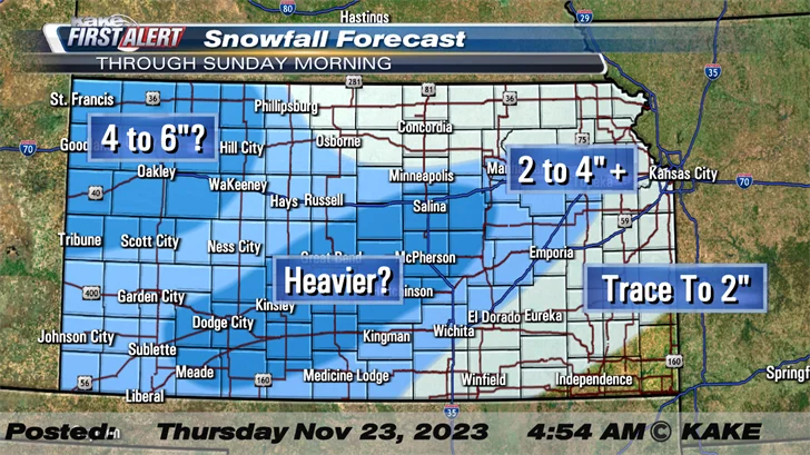 Thanksgiving Travel Alert: Winter Storm and Snowy Weather Expected