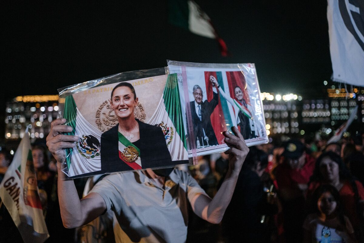 Featured image for "Claudia Sheinbaum Elected Mexico's First Female President, Markets React"