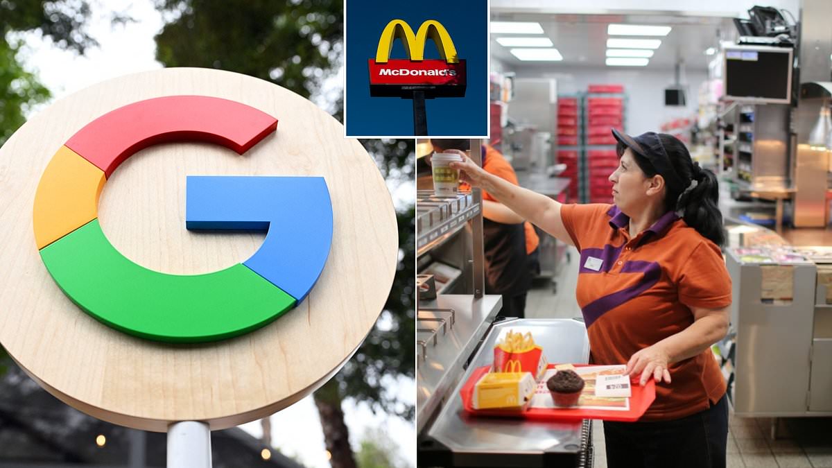 McDonald's and Google team up to revolutionize fast food with AI technology
