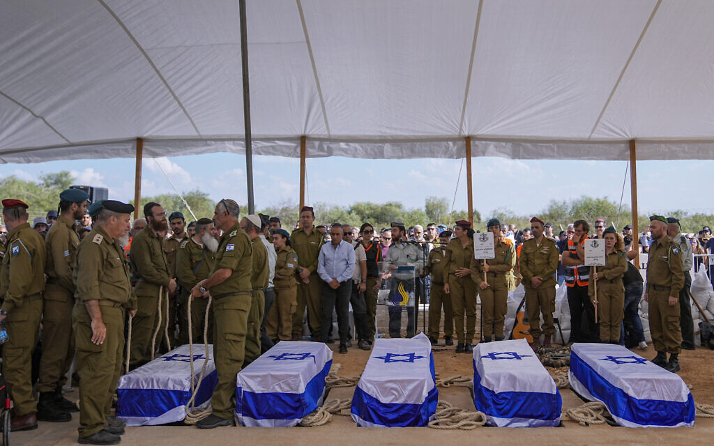 Tragic Loss: Israeli Family of 5 Slain by Hamas Laid to Rest