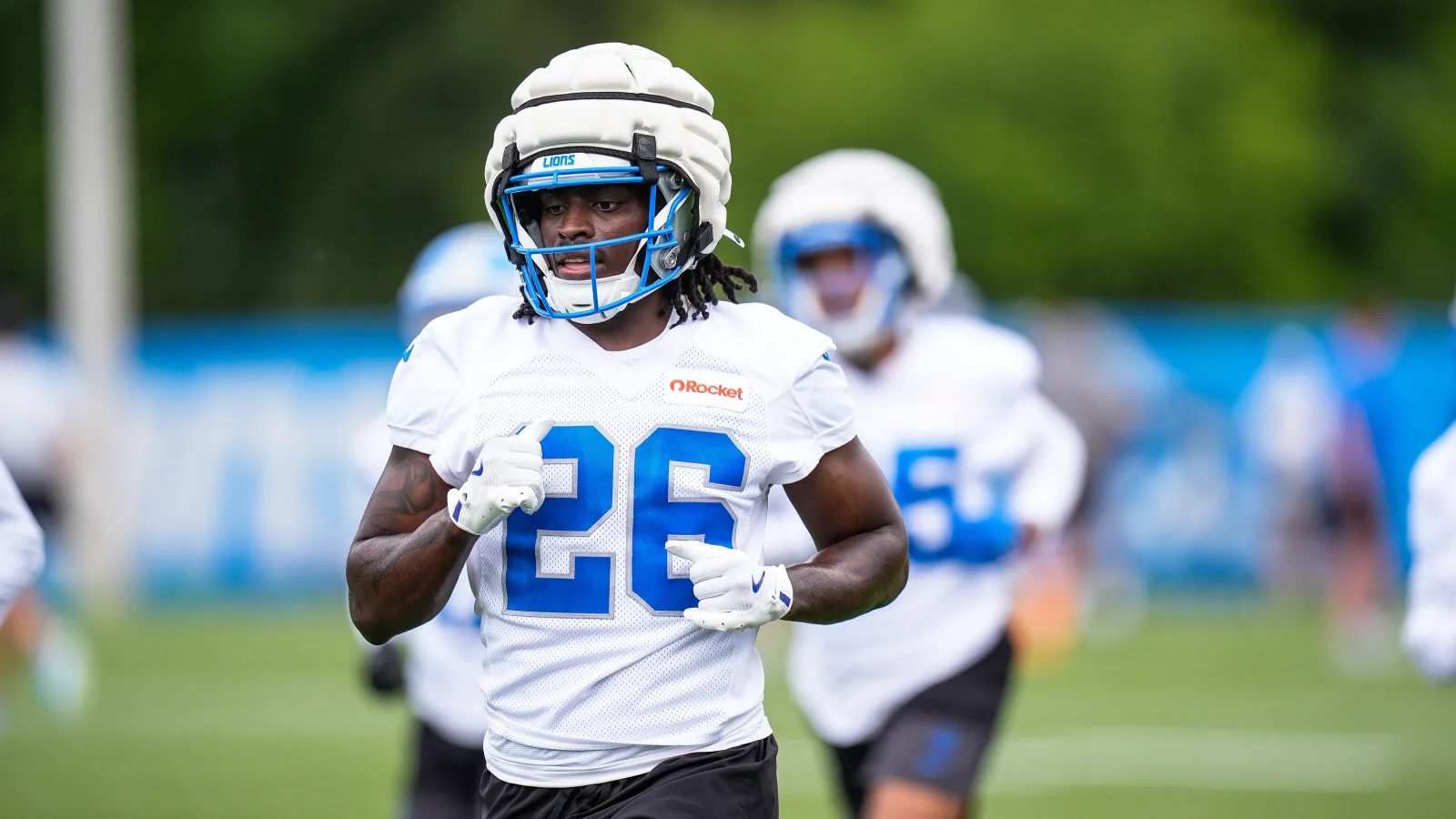 Detroit Lions' Morice Norris Returns Home After Head Injury