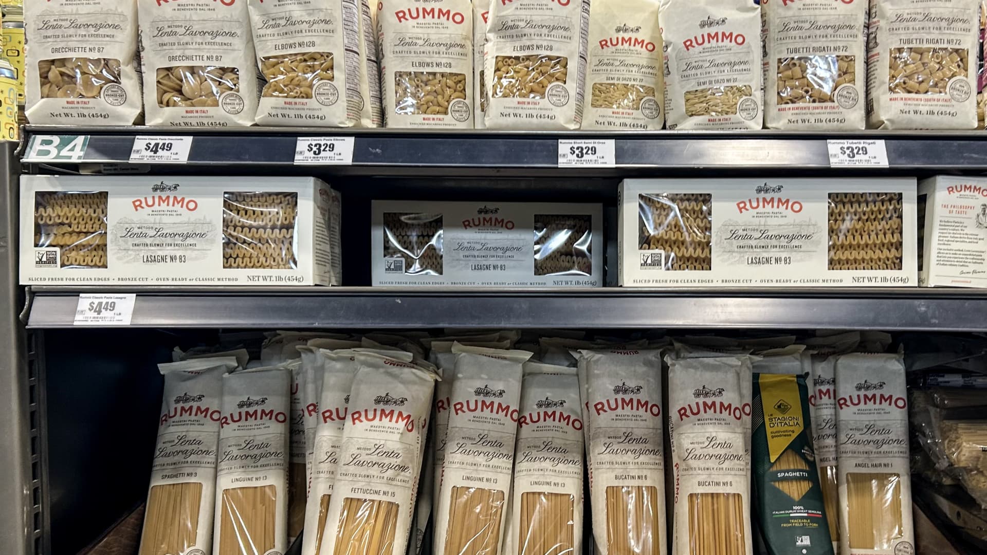 Featured image for U.S. Reduces Proposed Tariffs on Italian Pasta