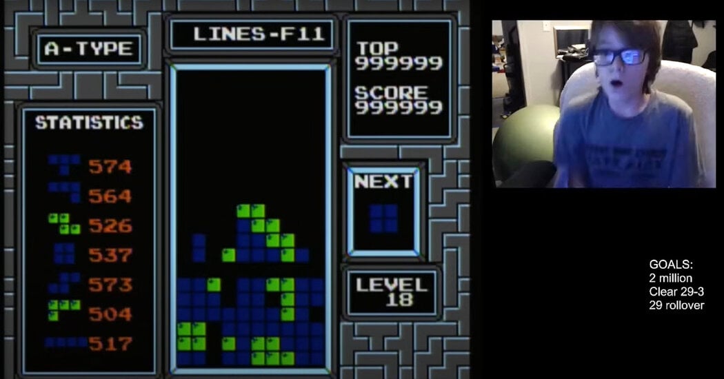 "13-Year-Old Achieves First-Ever Victory Over NES Tetris"