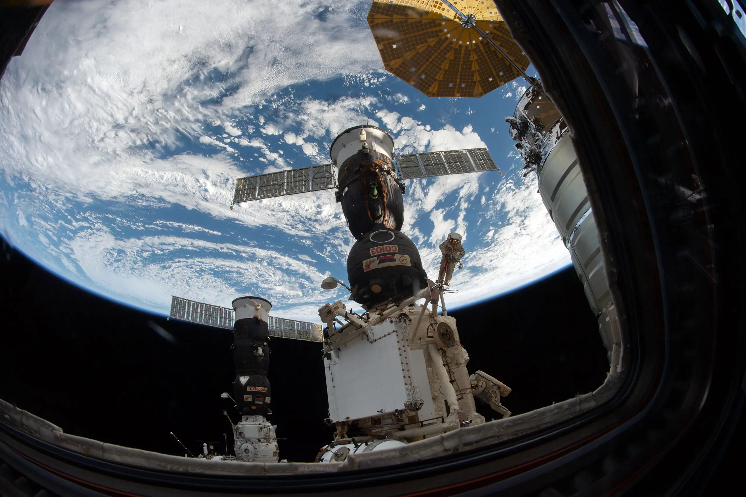 Featured image for Cosmonauts Brave Coolant Mishap During Spacewalk on ISS