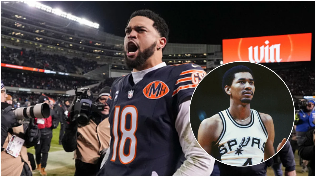 Caleb Williams's Iceman Trademark Stirs Clash With George Gervin