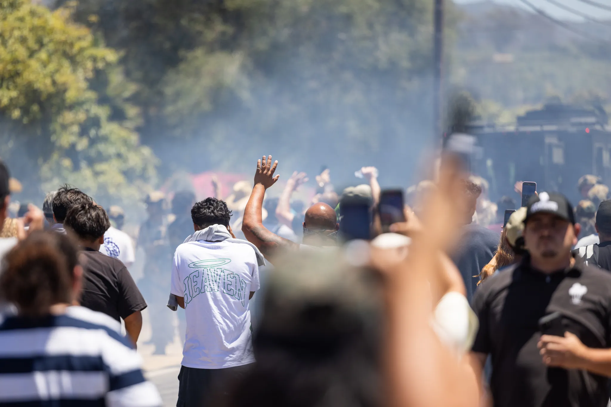 Featured image for Federal Agents Clash with Protesters During California Cannabis Farm Raids