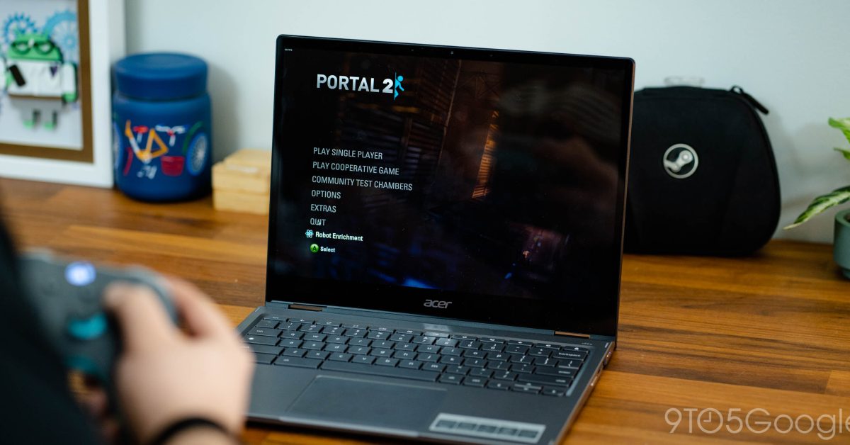 Featured image for Google Expands Gaming Capabilities on Affordable Chromebooks with Nvidia RTX and Steam Integration