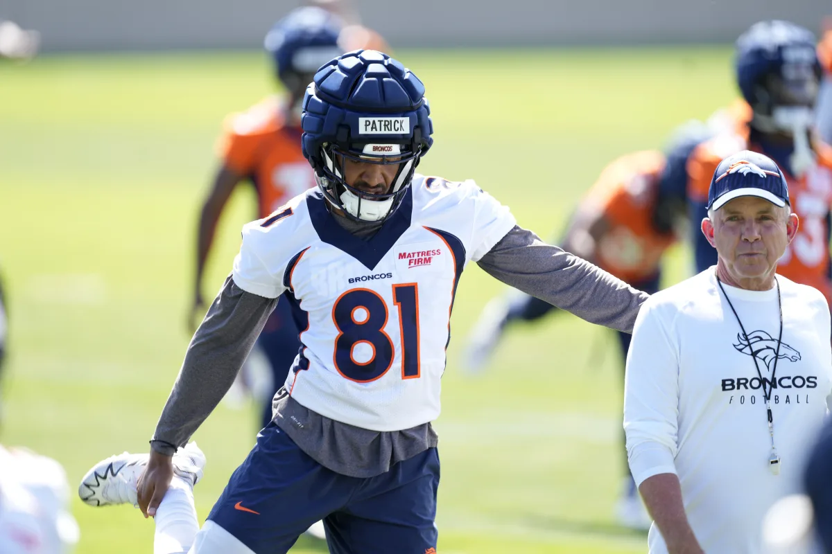 Featured image for Broncos WR Tim Patrick Suffers Season-Ending Achilles Injury