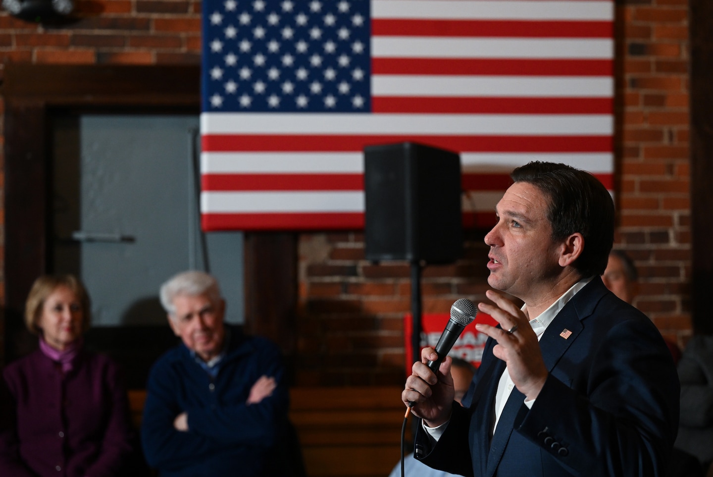 Featured image for "DeSantis' Warning: Trump's Influence in Iowa Caucuses and Florida Politics"