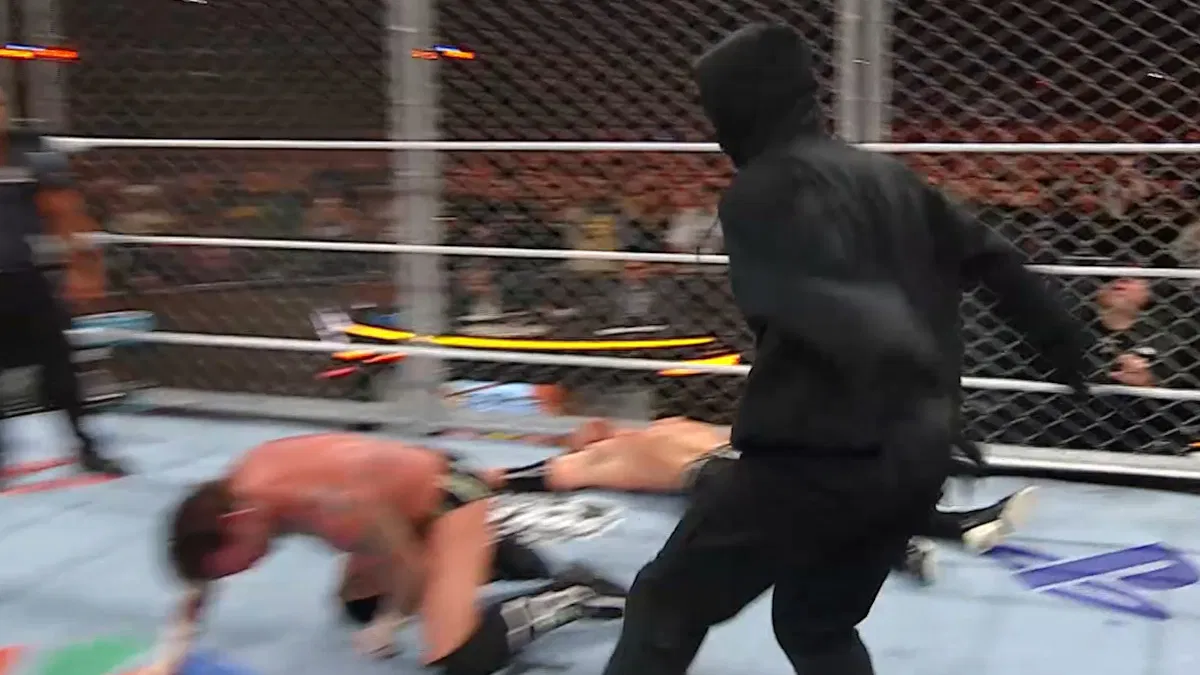 Featured image for Unmasked: Identity Revealed of WWE's Mystery Attacker at Survivor Series WarGames 2025