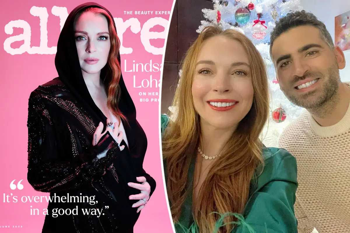 Lindsay Lohan talks pregnancy and motherhood preparations.