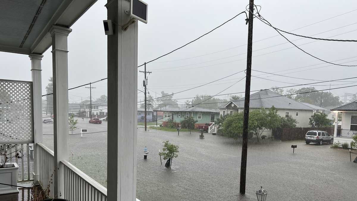 "Severe Storms Cause Flash Flooding and Power Rationing in New Orleans"
