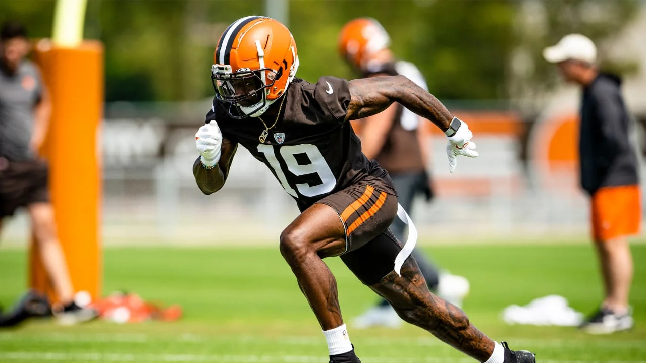Browns WR Marquise Goodwin sidelined with blood clots