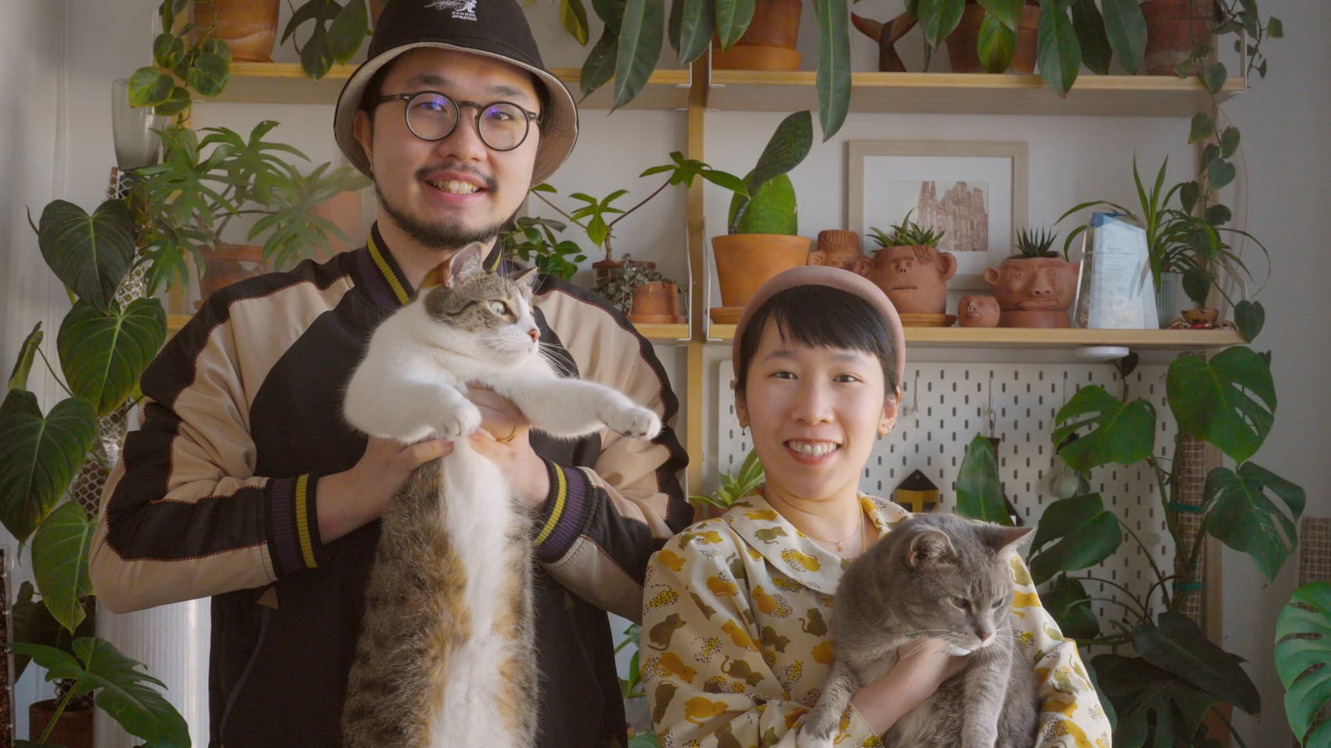 Featured image for "Brooklyn Couple's $1,600 1-Bedroom Apartment with 150 Houseplants: A Peek Inside"