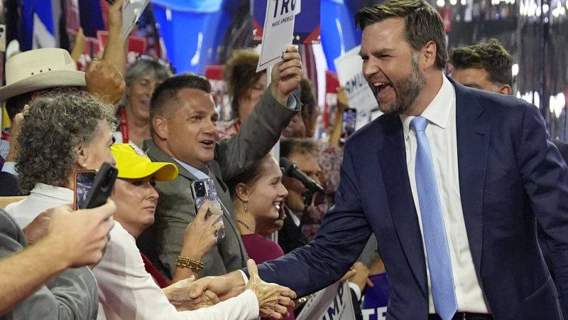 "JD Vance's Controversial VP Nomination Sparks Mixed Reactions"