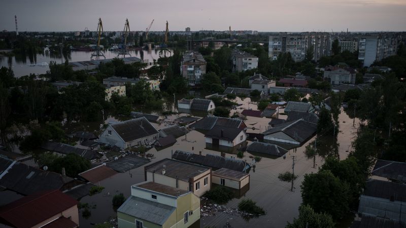 Ukraine's Dam Collapse Tragedy and Aftermath.