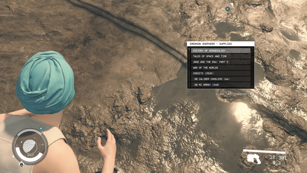 "Starfield's Unexpected Loot Cave: From Puddle to Treasure Trove"